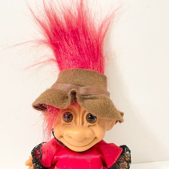 Vintage Around the World Troll Spain Dress 5 Inch Tall Doll - Picture 3 of 16